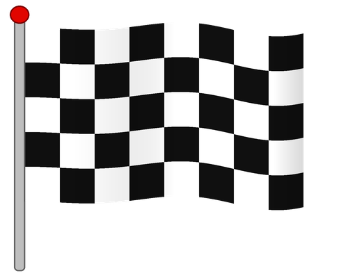 Checkered flag